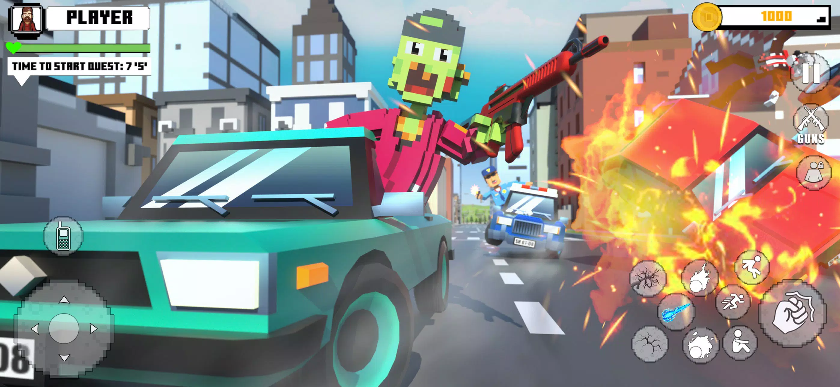 Blocky Dude黑帮犯罪是的 Blocky Dude黑帮犯罪是的