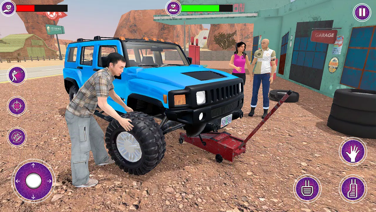 公路旅行：长途驾驶游戏