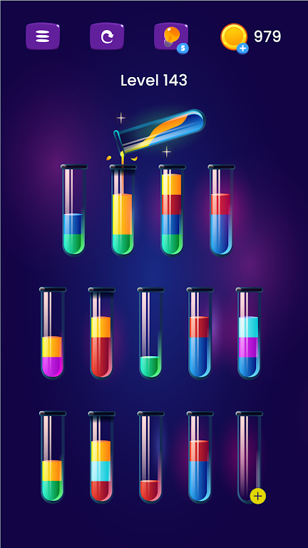 排序拼图 - 水彩游戏