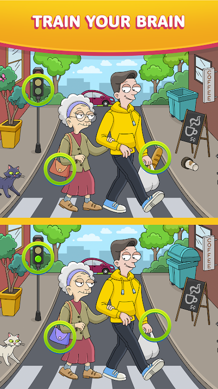 轻松找到 - 隐藏的差异 轻松找到 - 隐藏的差异