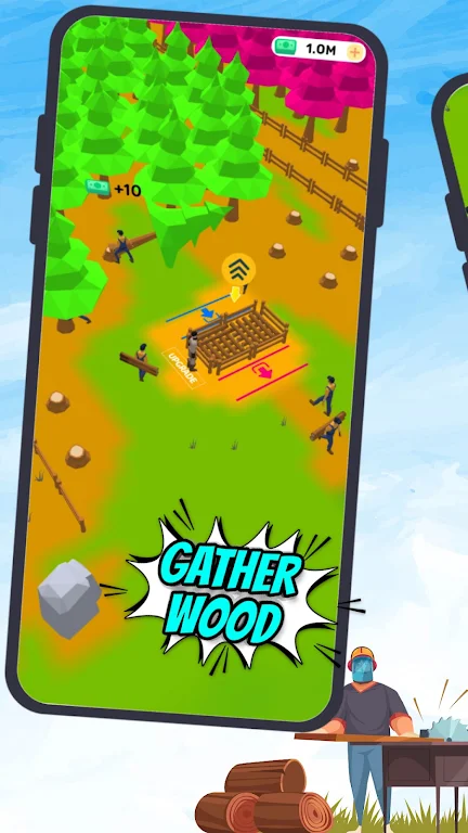 木材大亨公司：空闲构建