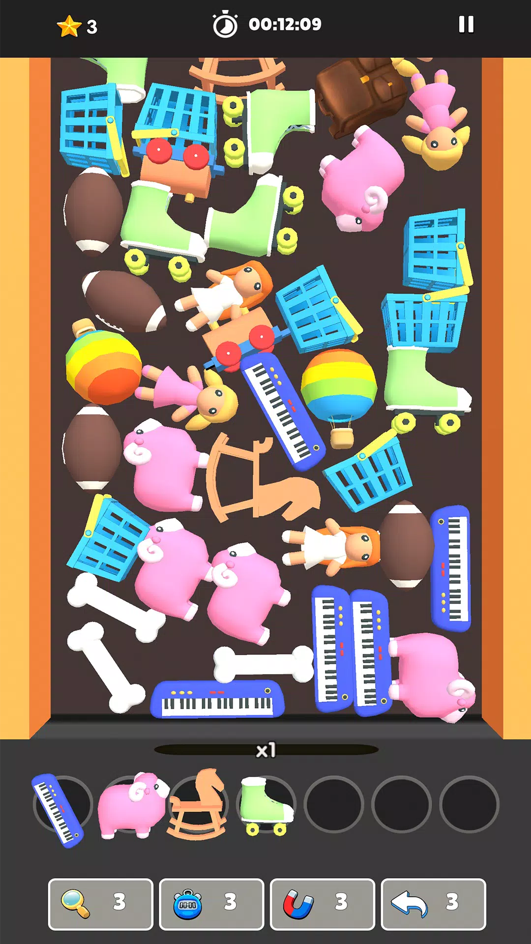 匹配三重商品掉落