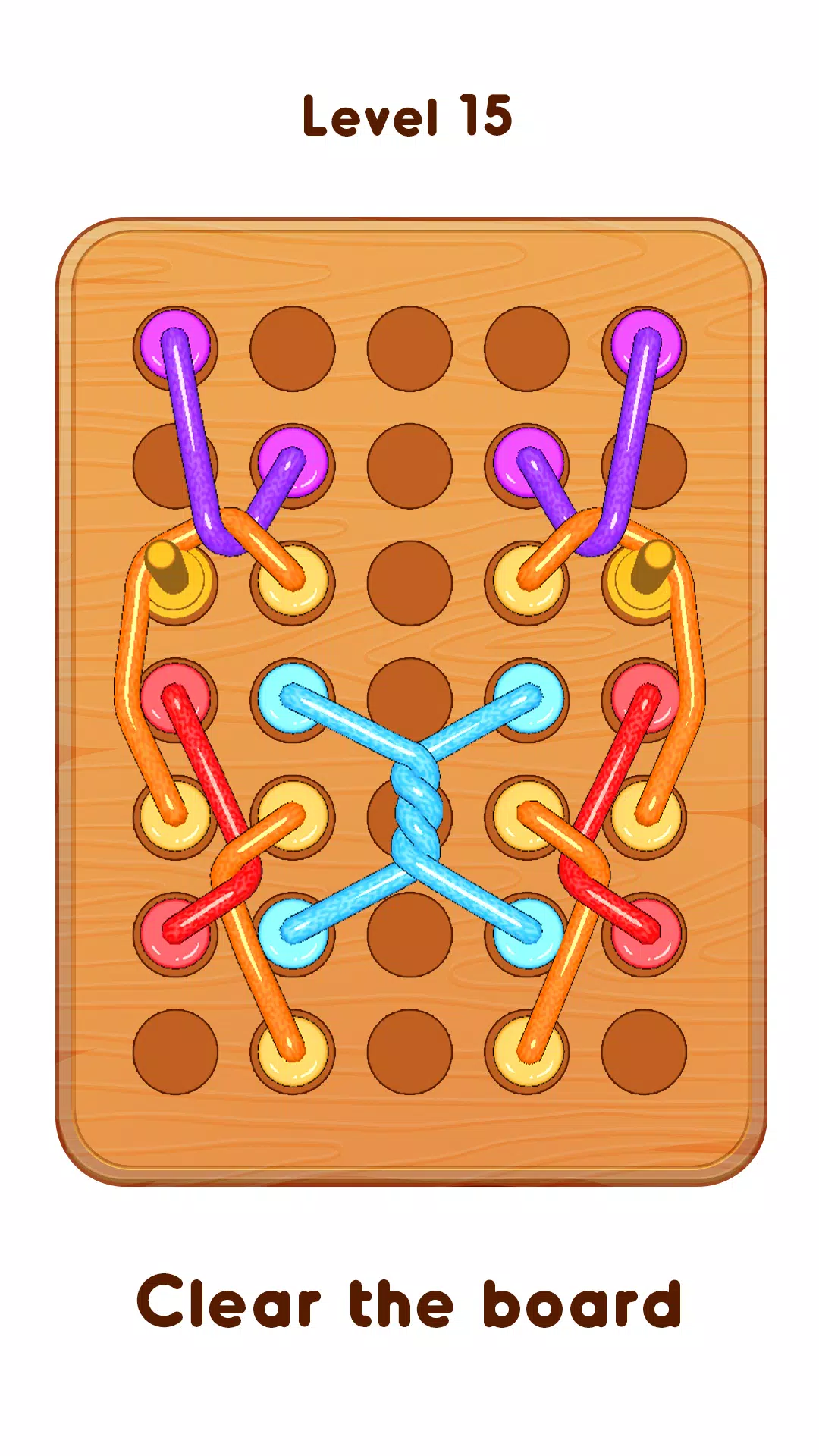 Woody Untangle Rope 3D拼图