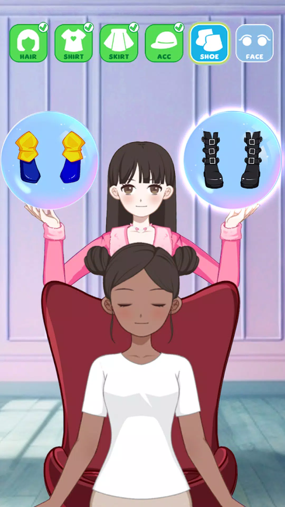 左或右:装扮之战 左或右:装扮之战