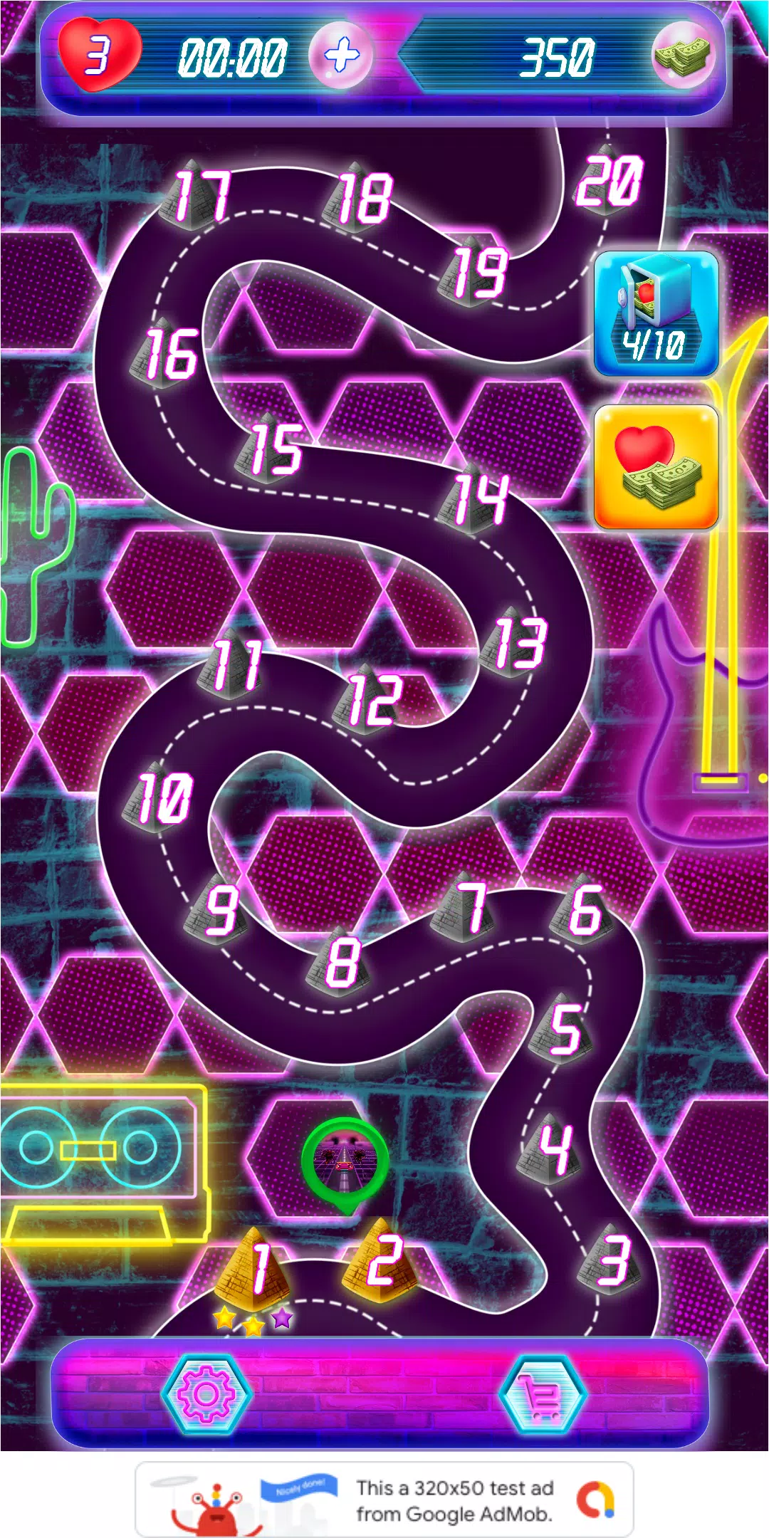 复古流行80年代的泡泡射击