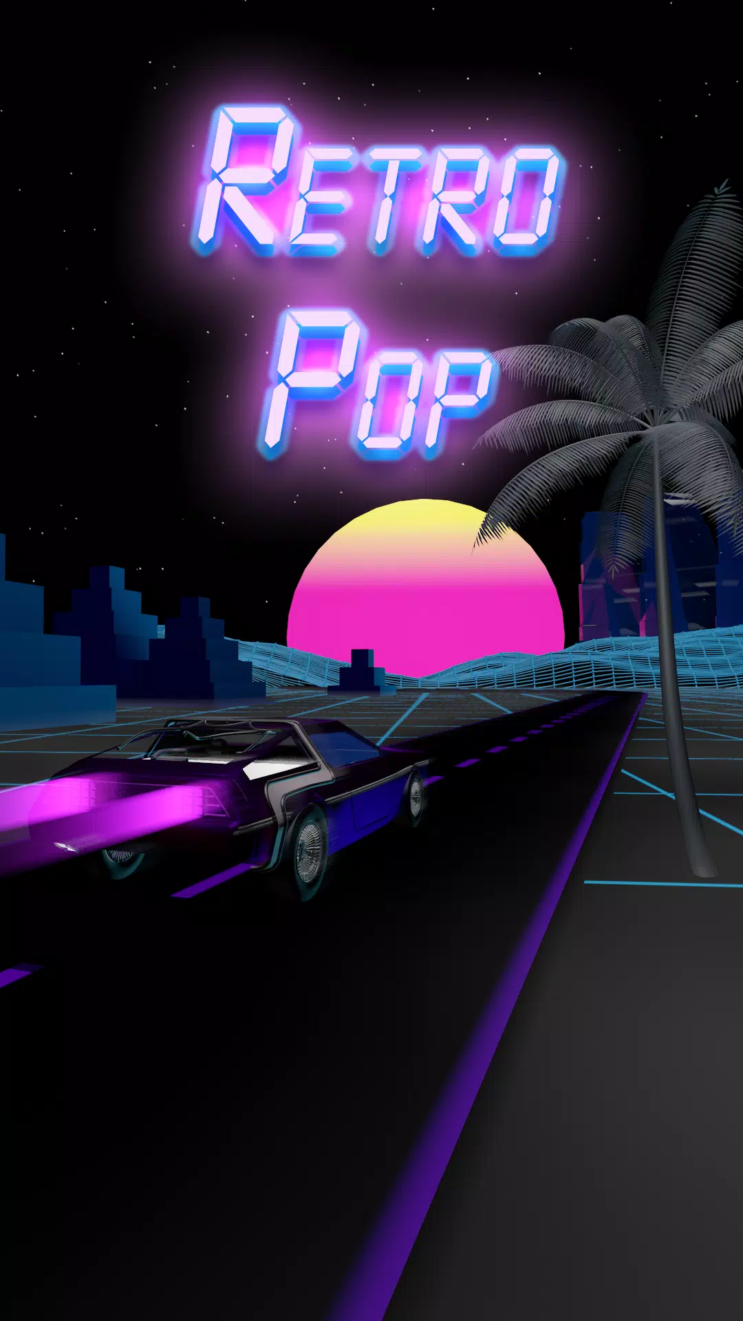 复古流行80年代的泡泡射击