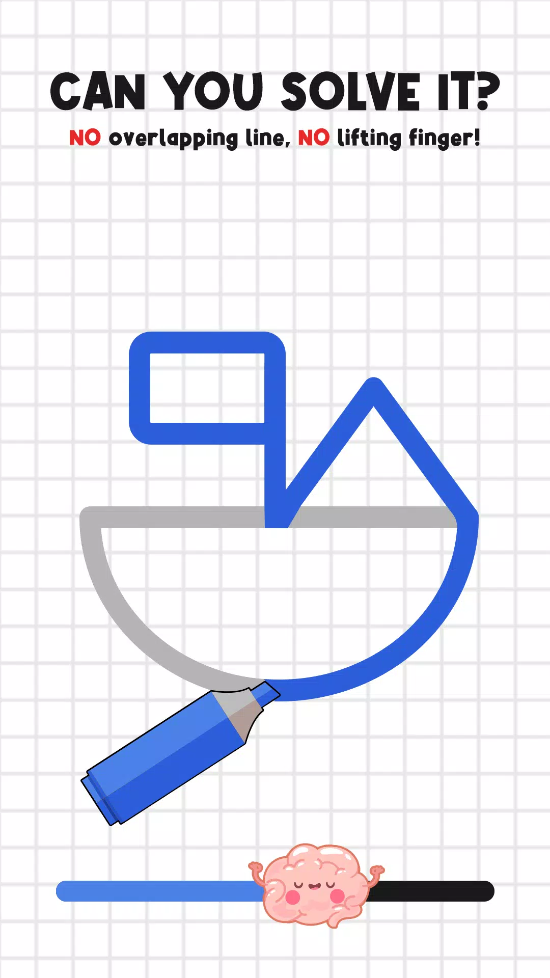 画一条线：大脑测试