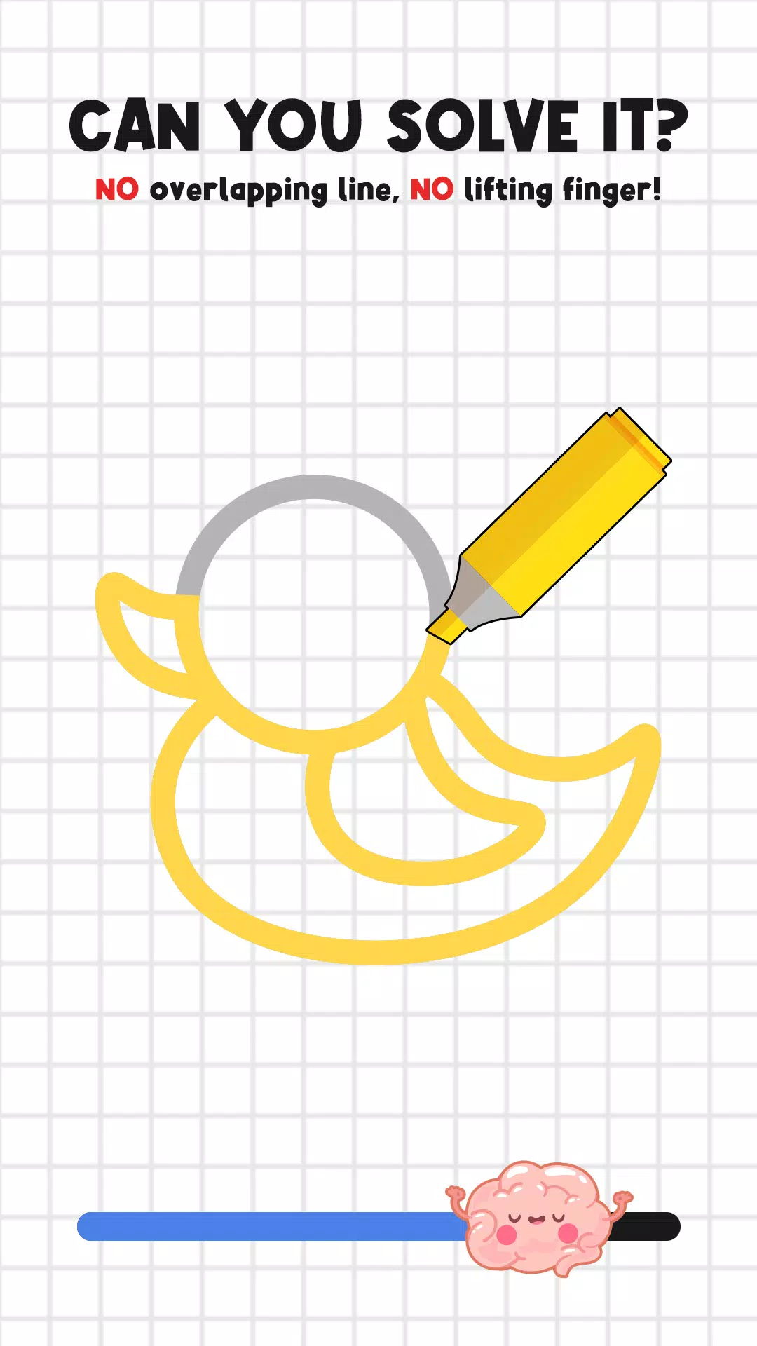 画一条线：大脑测试