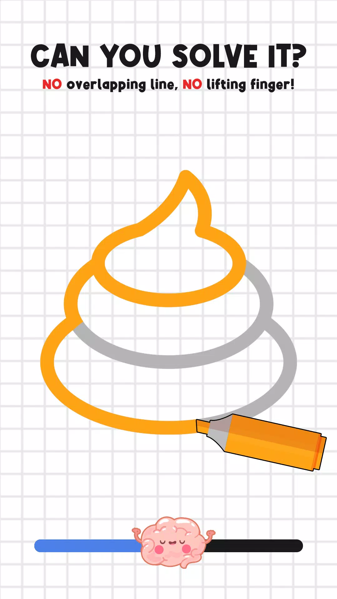 画一条线：大脑测试