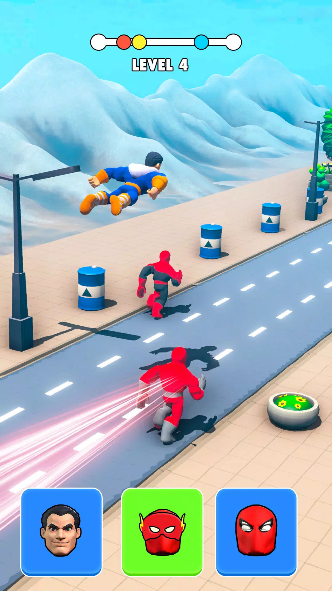 超级英雄转换转换比赛