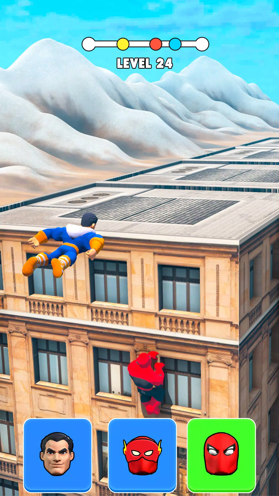 超级英雄转换转换比赛