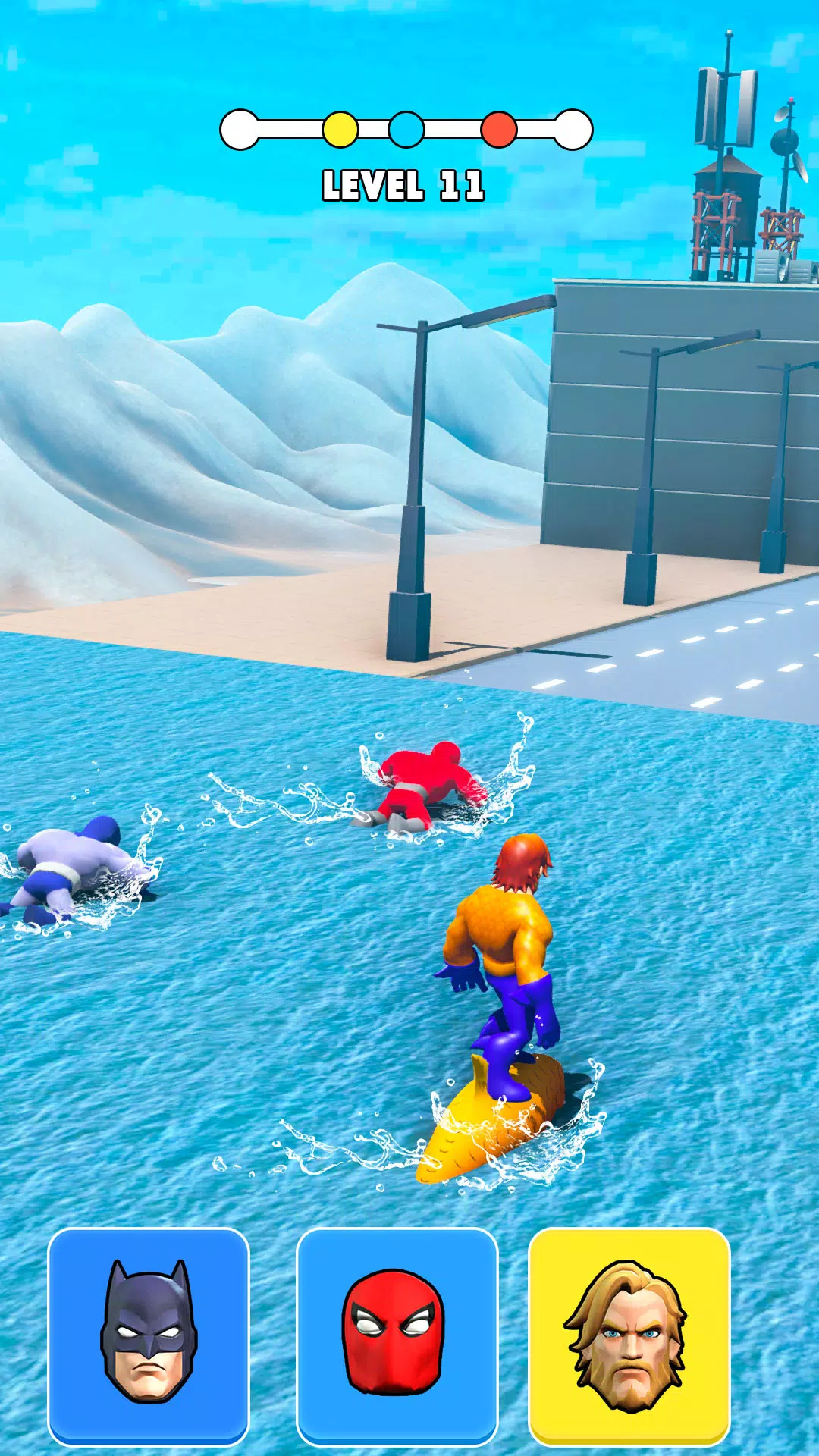 超级英雄转换转换比赛