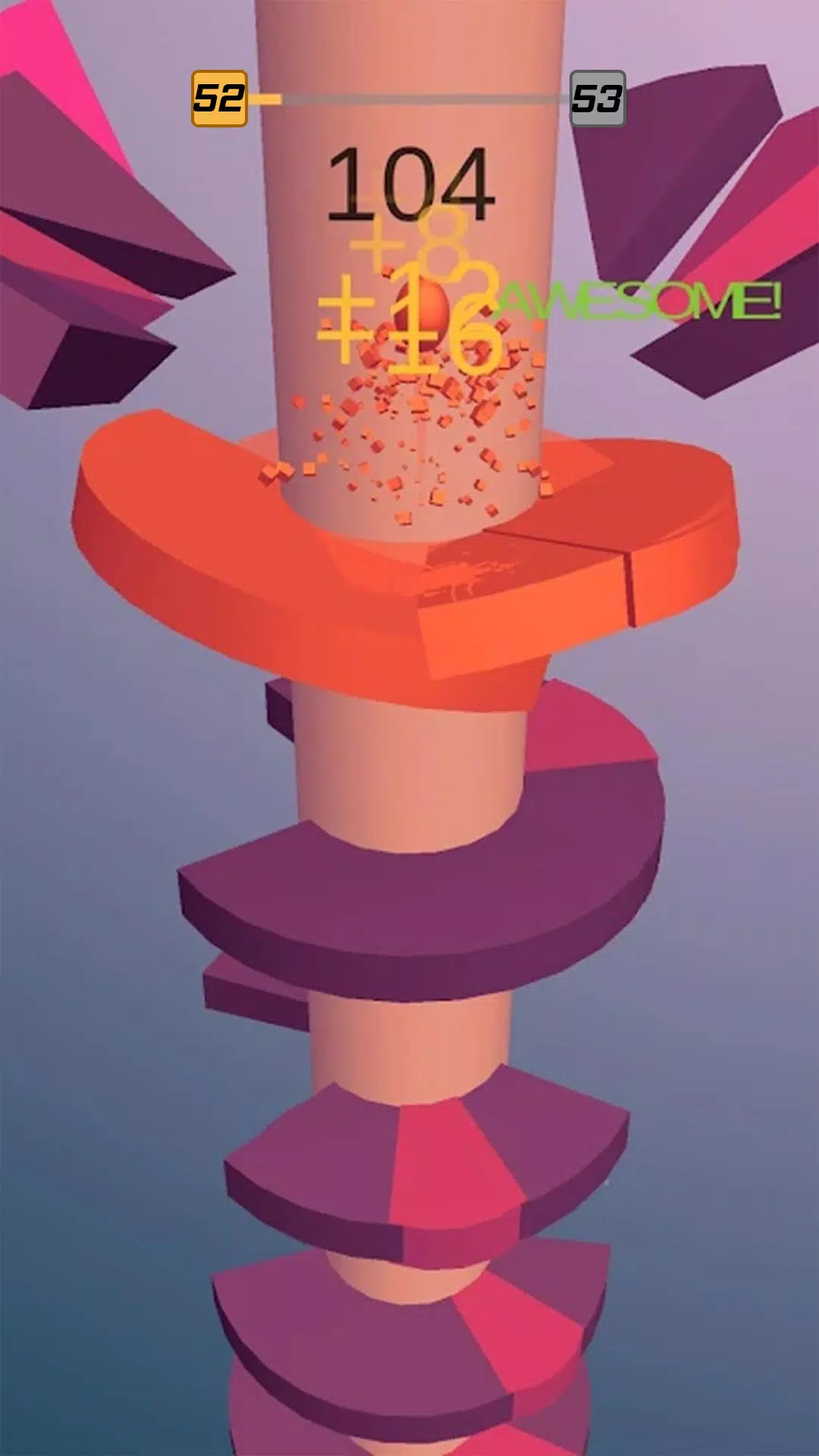 螺旋弹跳-跳球3D 螺旋弹跳-跳球3D