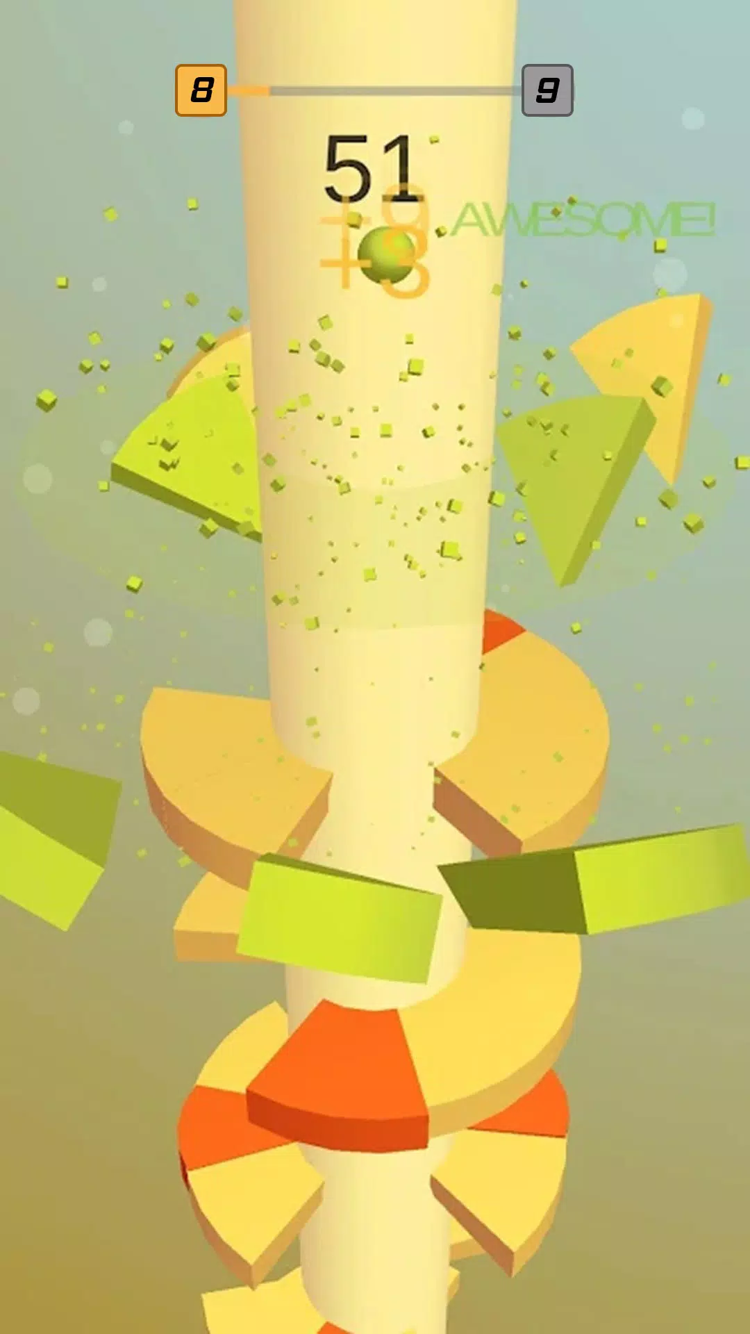 螺旋弹跳-跳球3D 螺旋弹跳-跳球3D