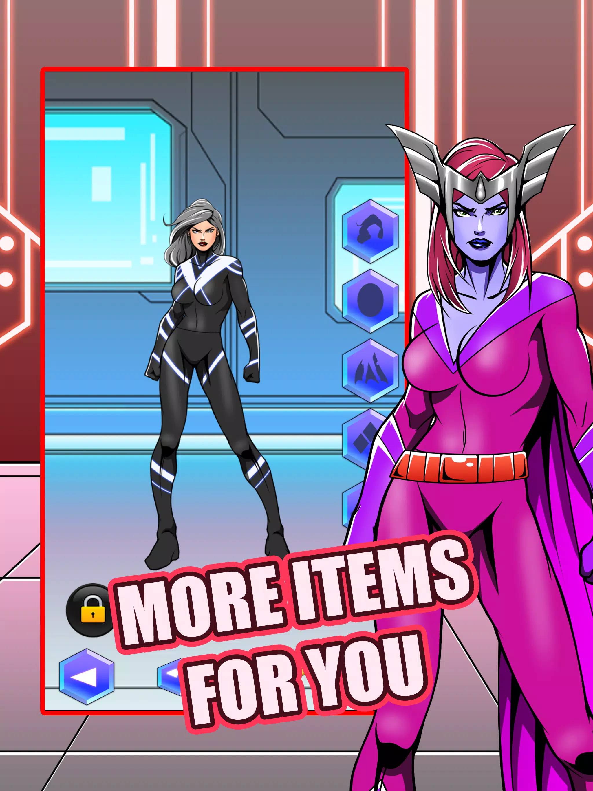 超级英雄女孩-创建&Dre 超级英雄女孩-创建&Dre