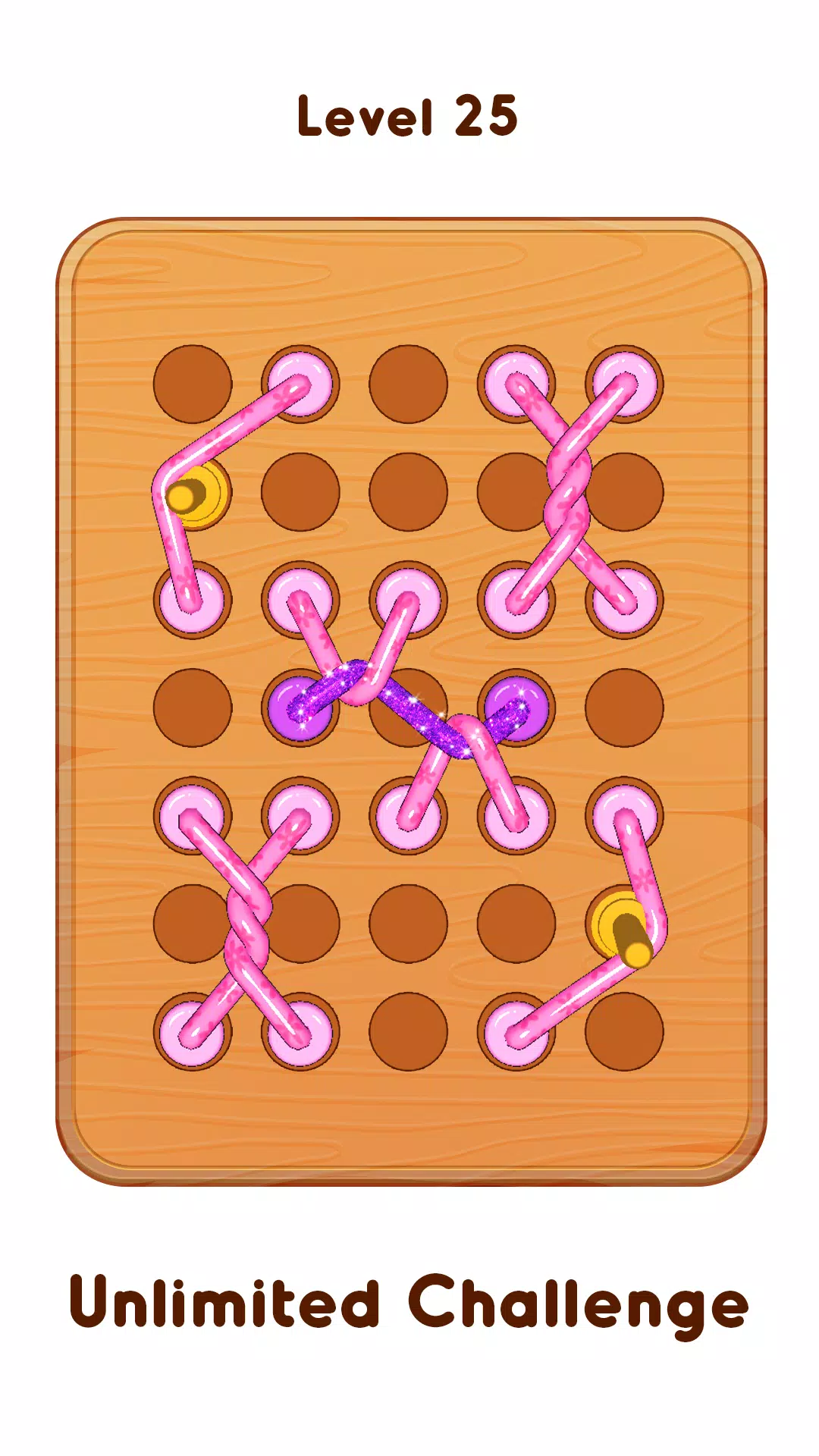 Woody Untangle Rope 3D拼图