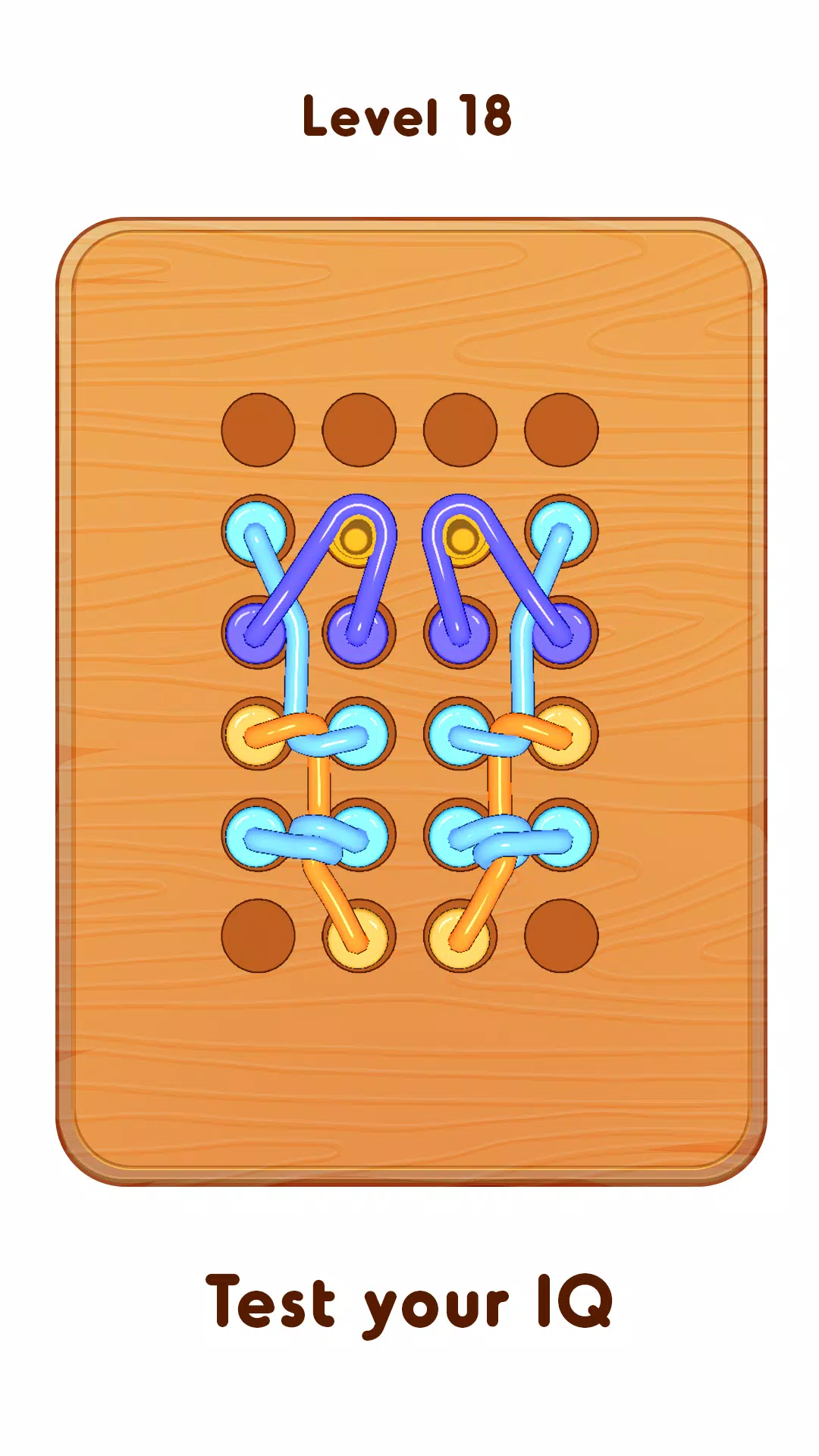 Woody Untangle Rope 3D拼图