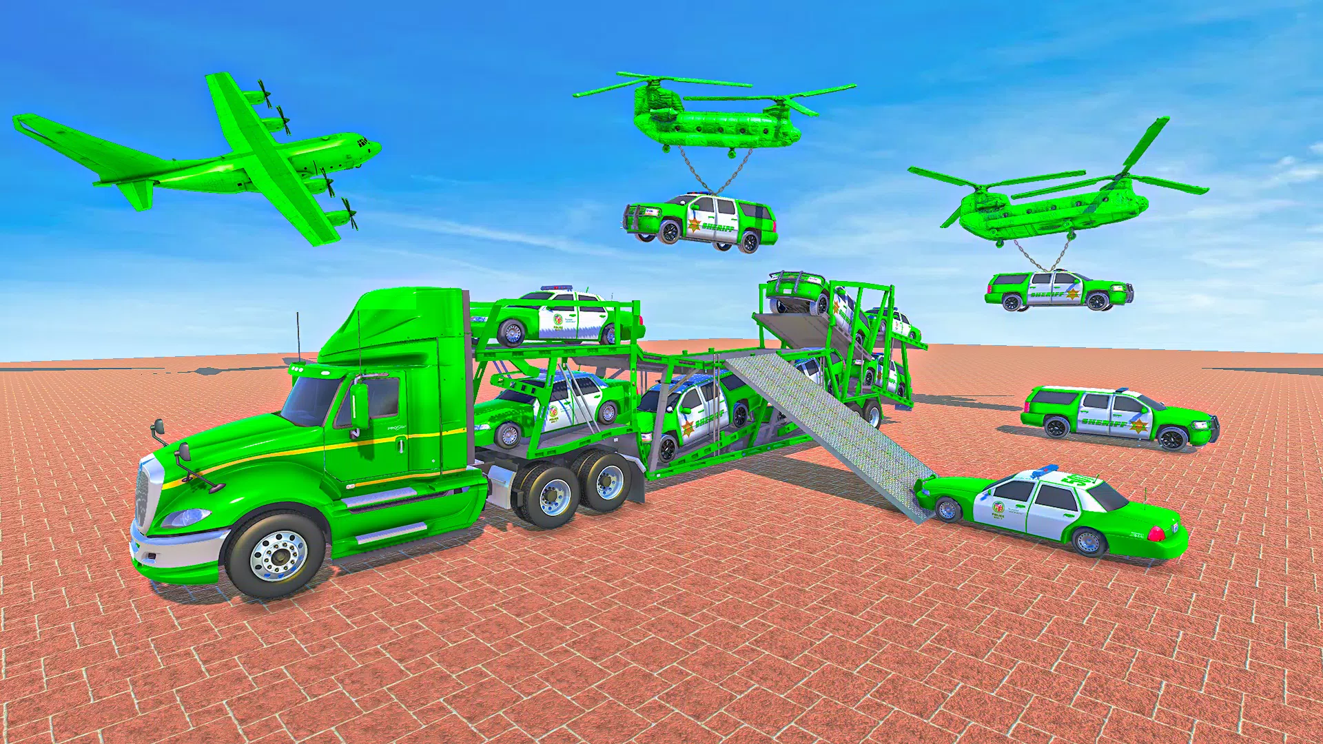 军用车辆-运输卡车