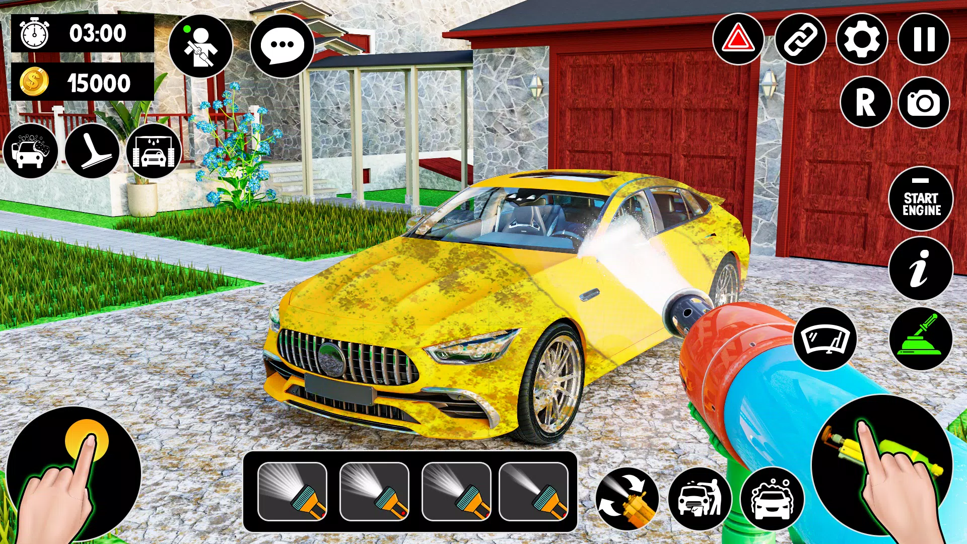 动力洗车模拟器