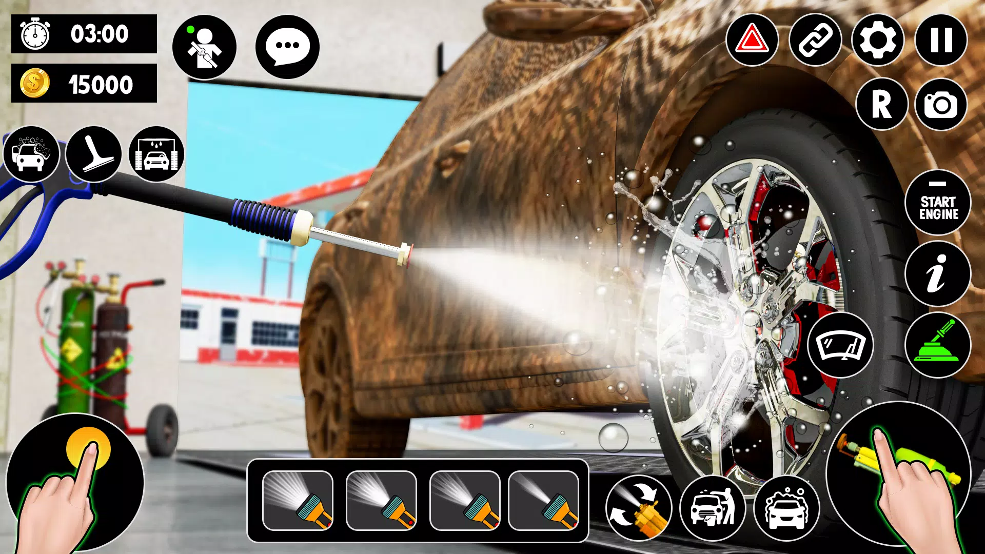 动力洗车模拟器