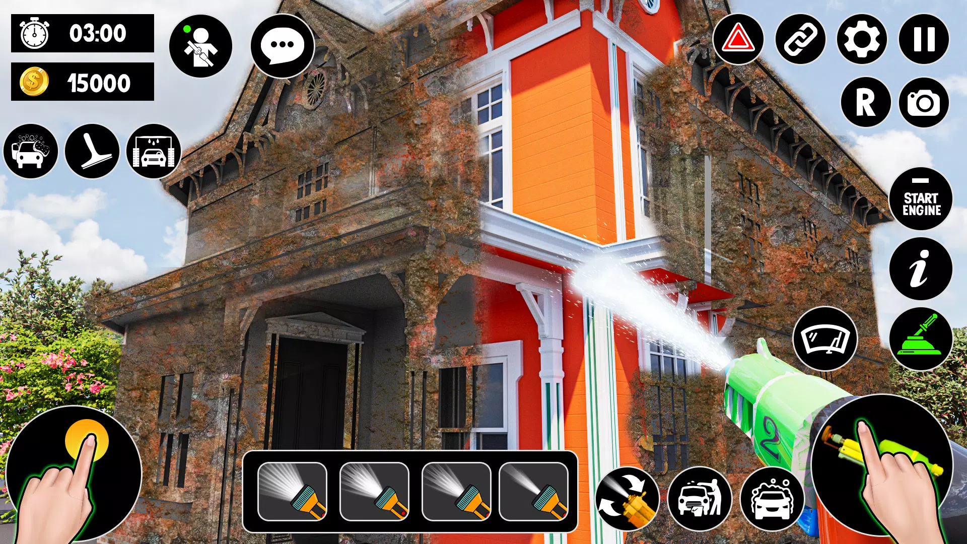 动力洗车模拟器