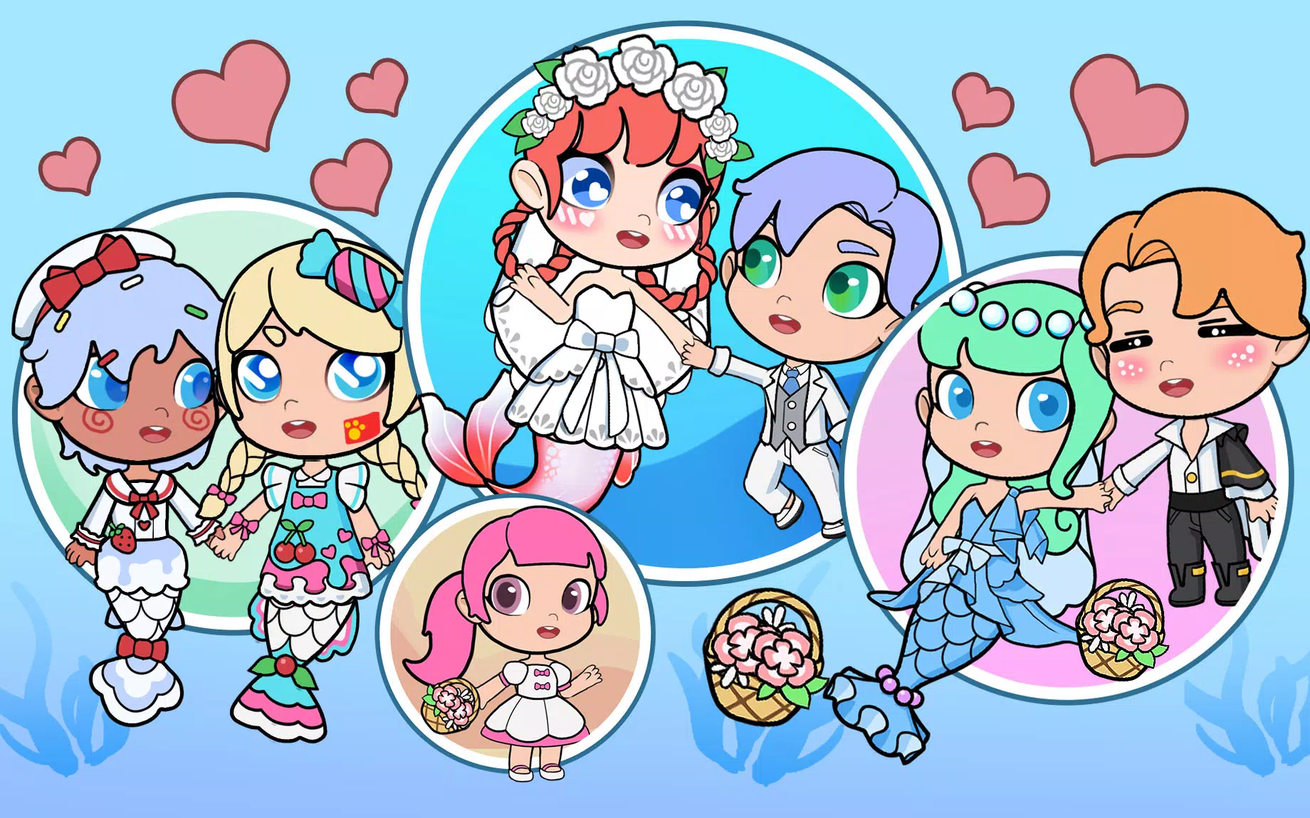 美人鱼婚礼城堡世界