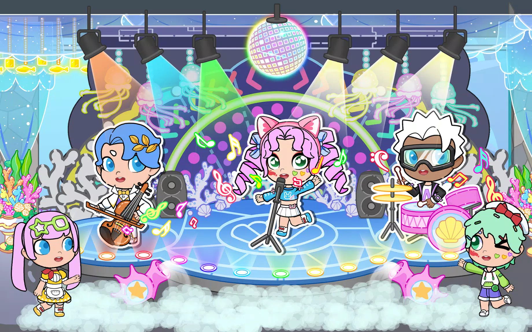 美人鱼婚礼城堡世界