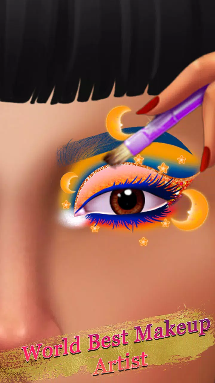 女孩眼部艺术化妆游戏 女孩眼部艺术化妆游戏