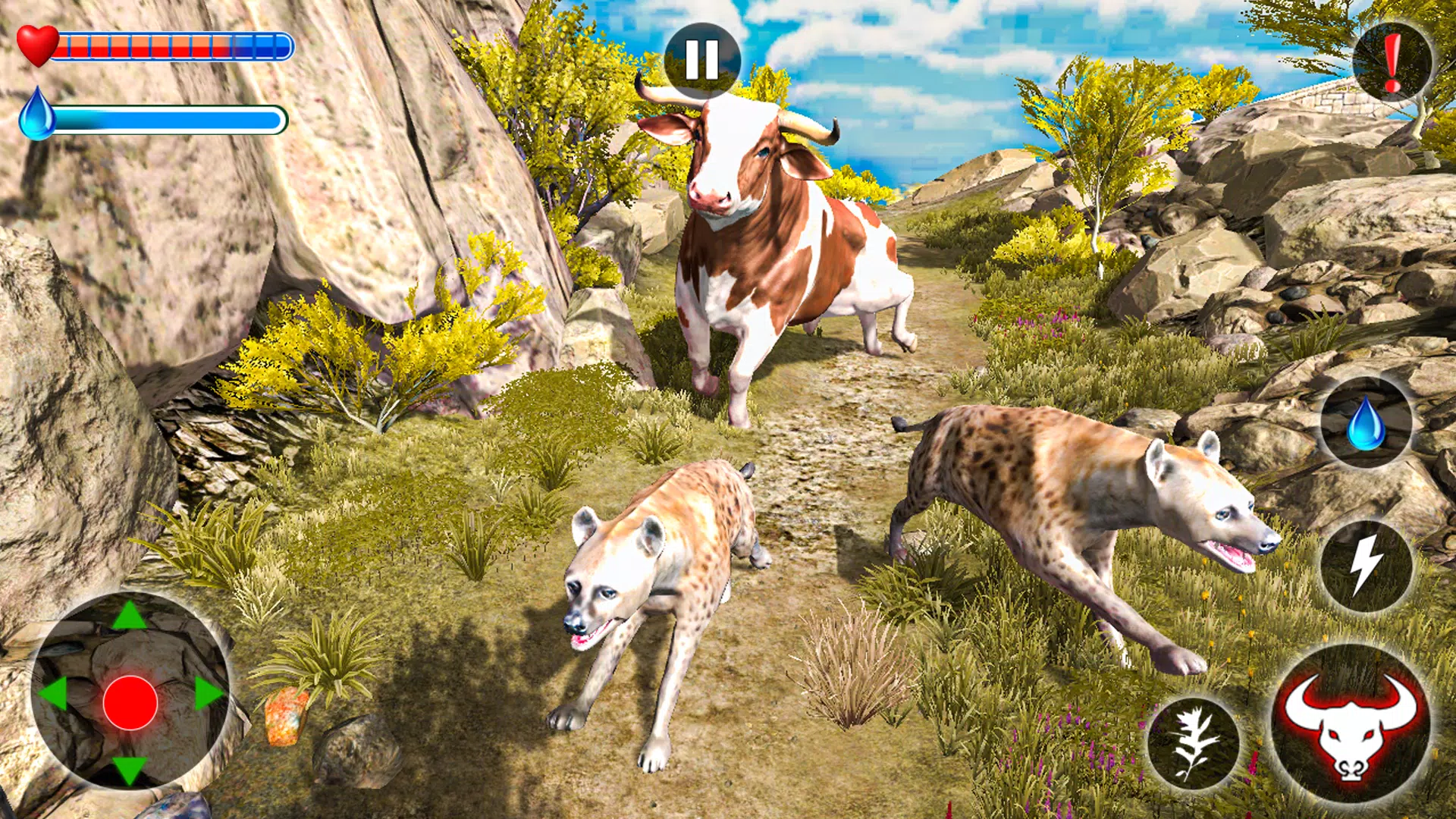 克里特牛和奶牛的攻击 克里特牛和奶牛的攻击