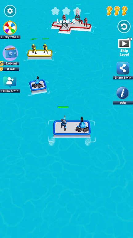 部队筏战争竞技场