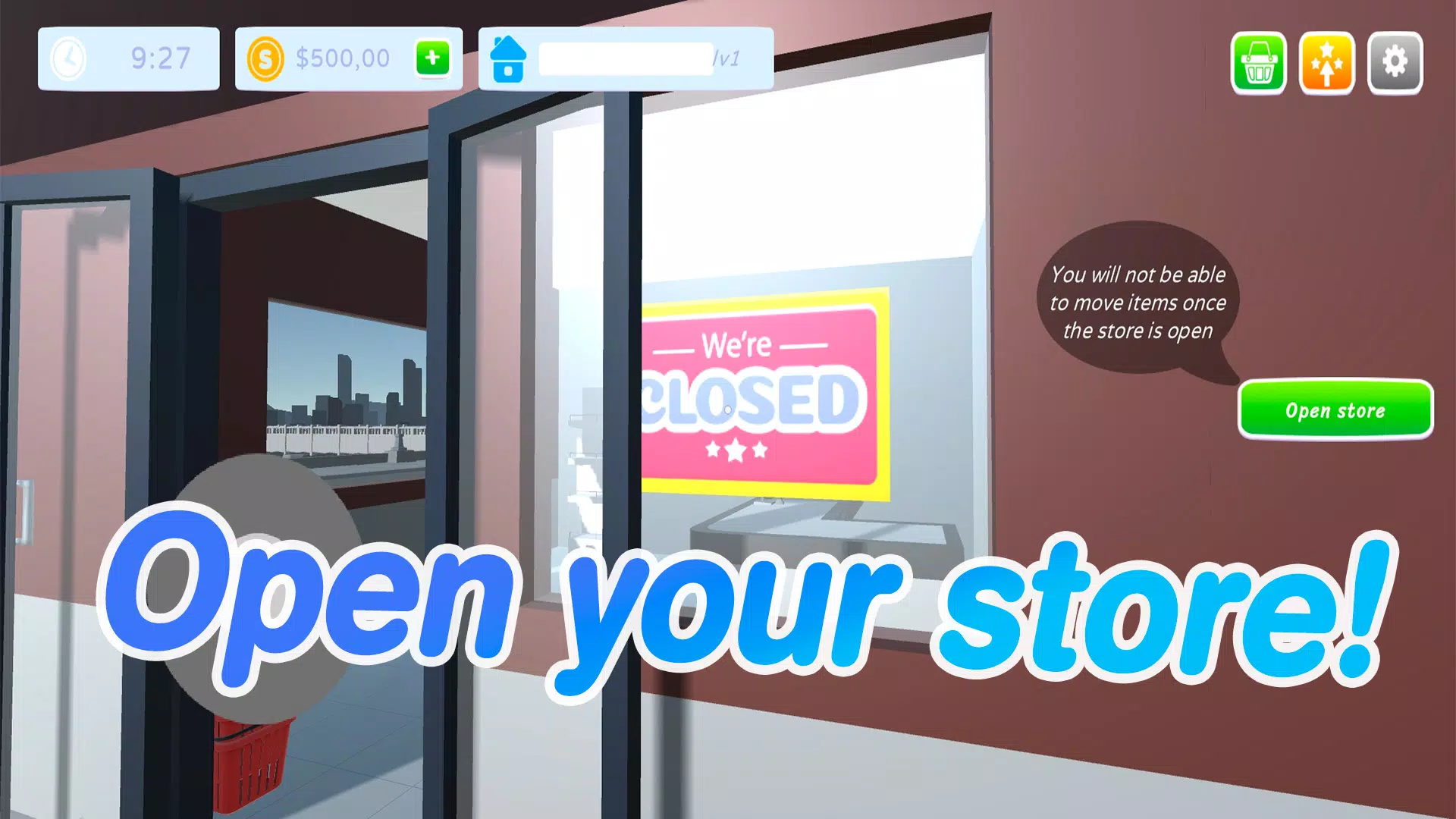 移动超级市场模拟器