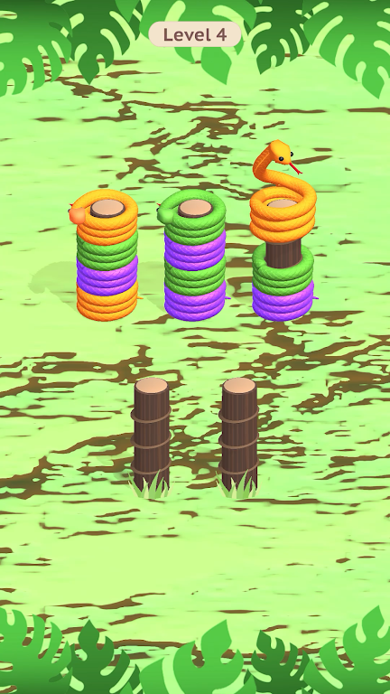 蛇排序拼图 蛇排序拼图