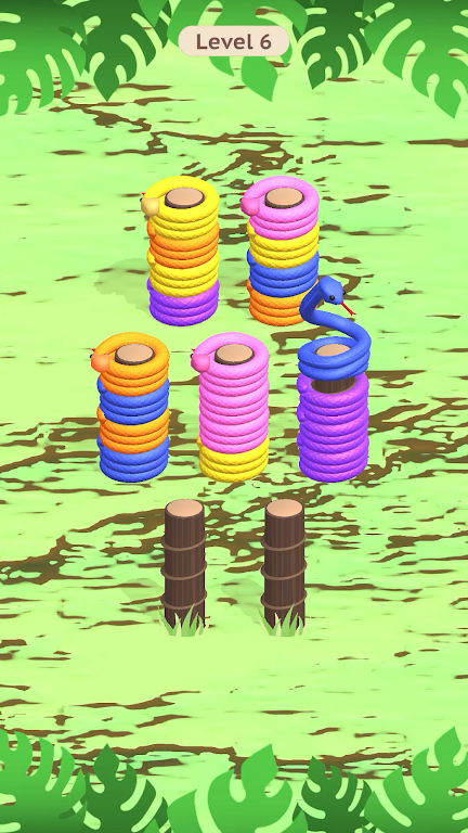 蛇排序拼图 蛇排序拼图