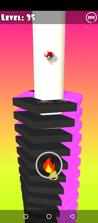 螺旋堆叠塔-粉碎球