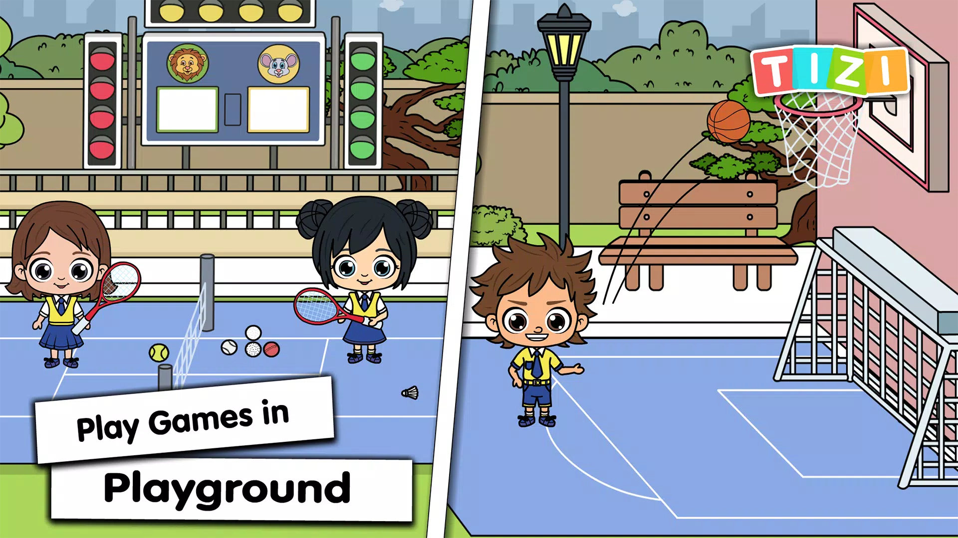 Tizi小镇:我的校园游戏 - 畅玩婴幼儿城市世界 Tizi小镇:我的校园游戏 - 畅玩婴幼儿城市世界