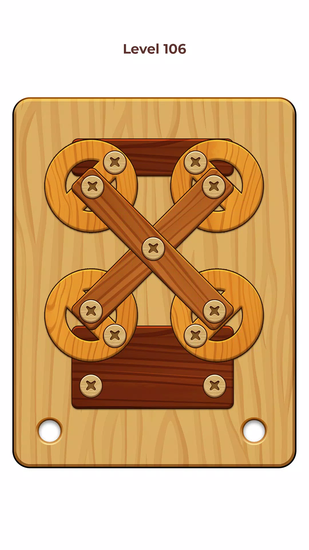 木制螺母和螺栓 木制螺母和螺栓