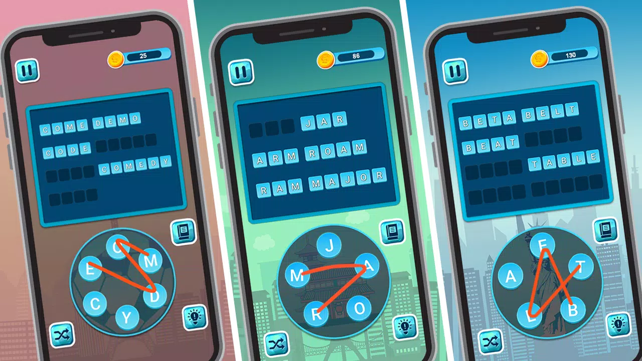 链接词搜索 - 益智游戏