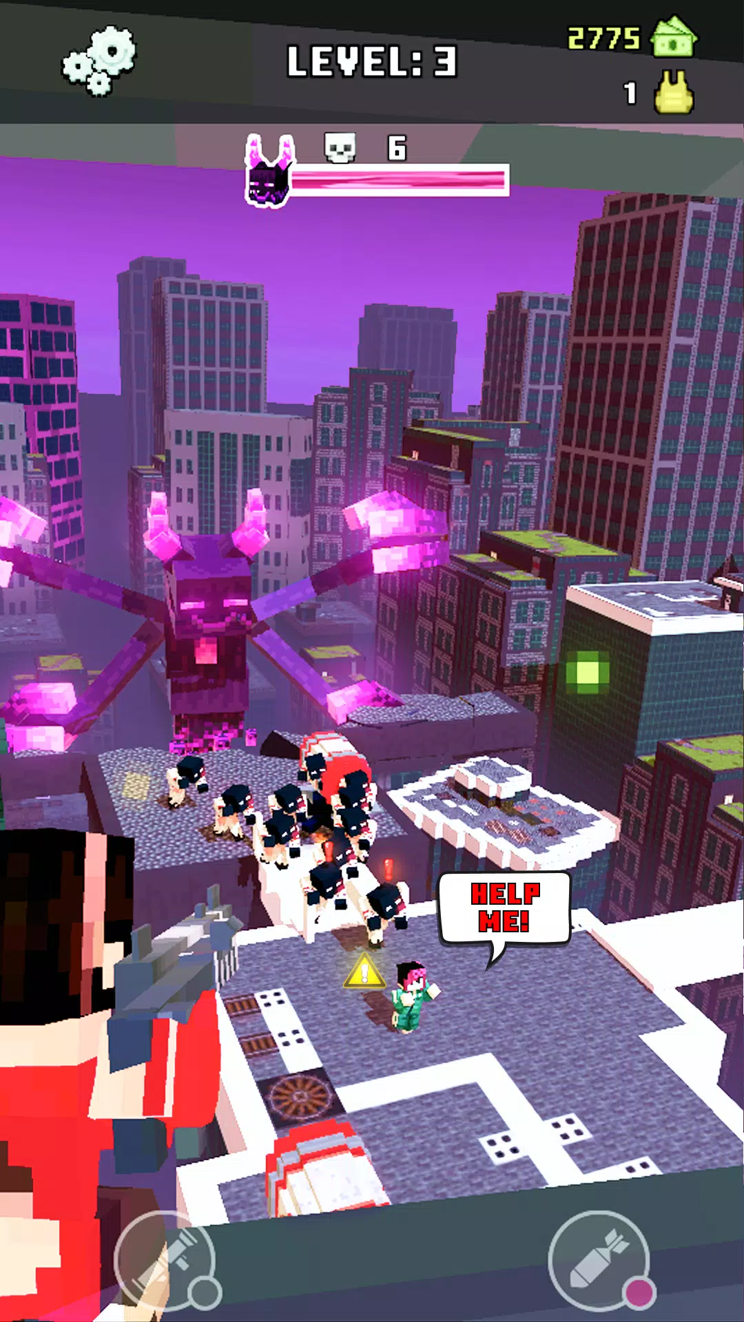 巨型怪物:直升机射击 巨型怪物:直升机射击