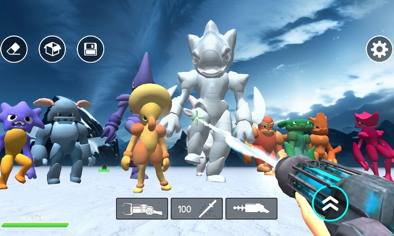 冰冻机器人Nextbots：沙盒