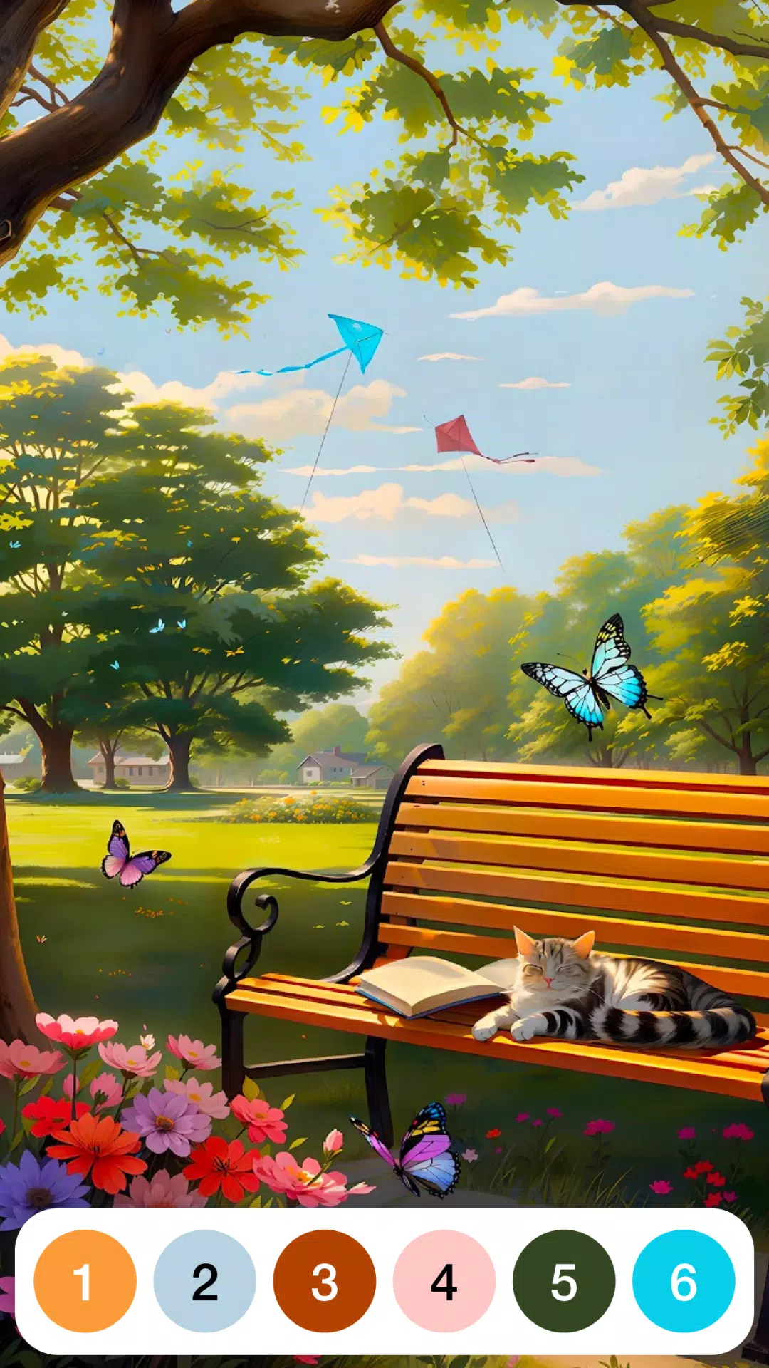 按数字着色：填色游戏