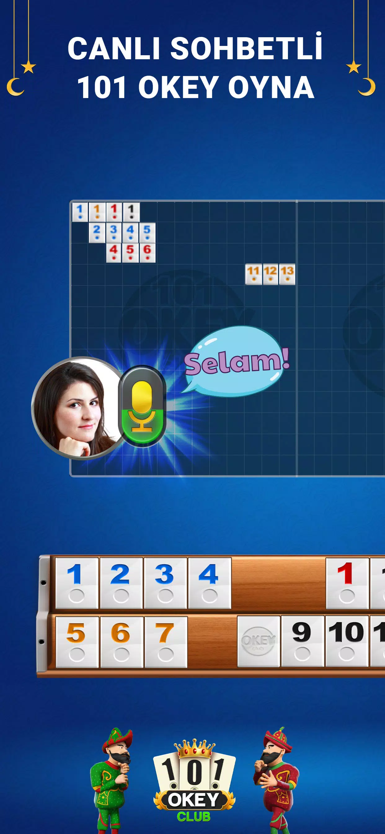 101 Okey VIP俱乐部：百场比赛