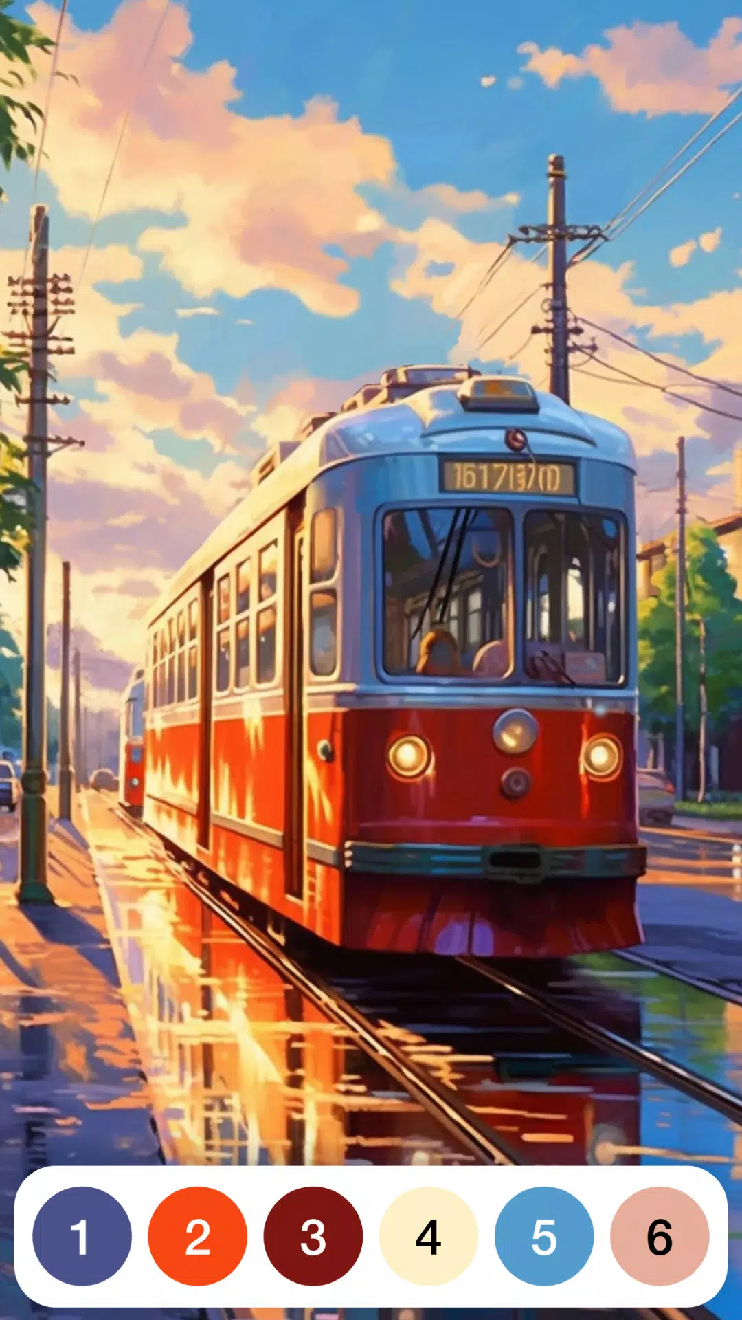 按数字着色：填色游戏