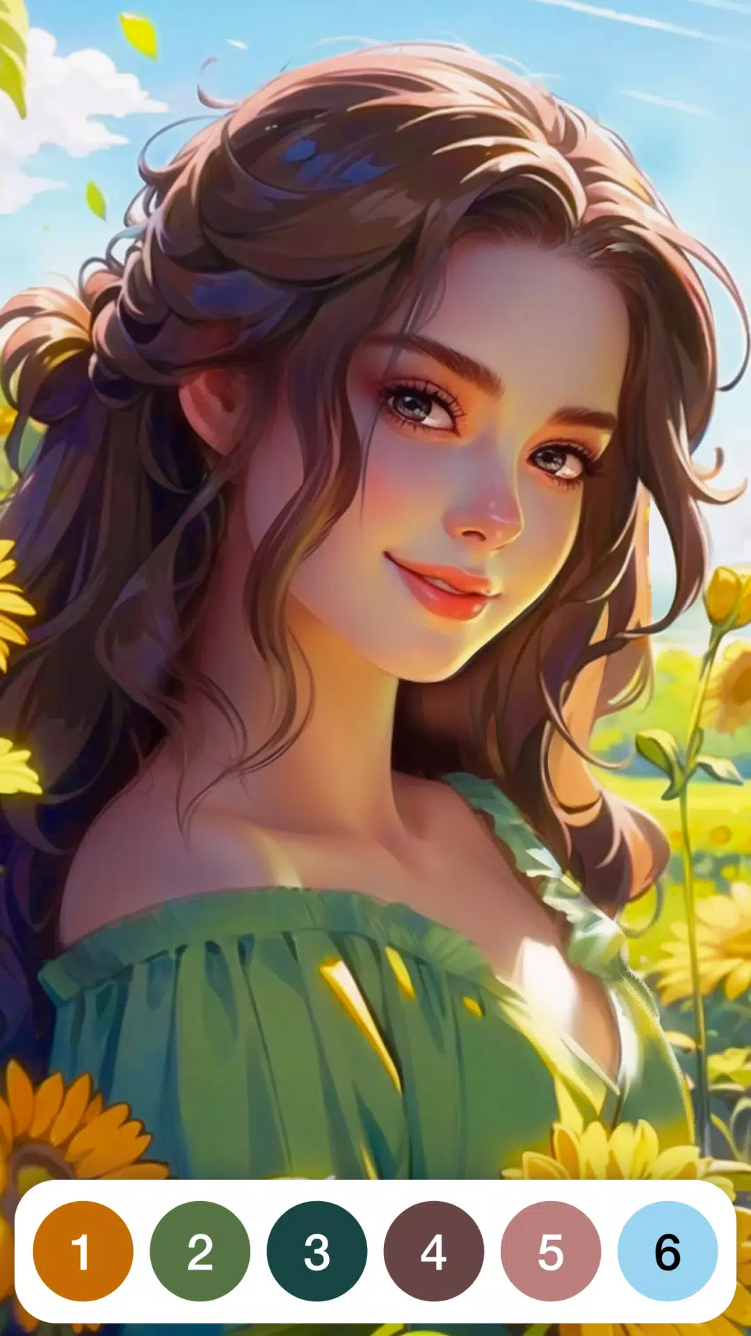 按数字着色：填色游戏