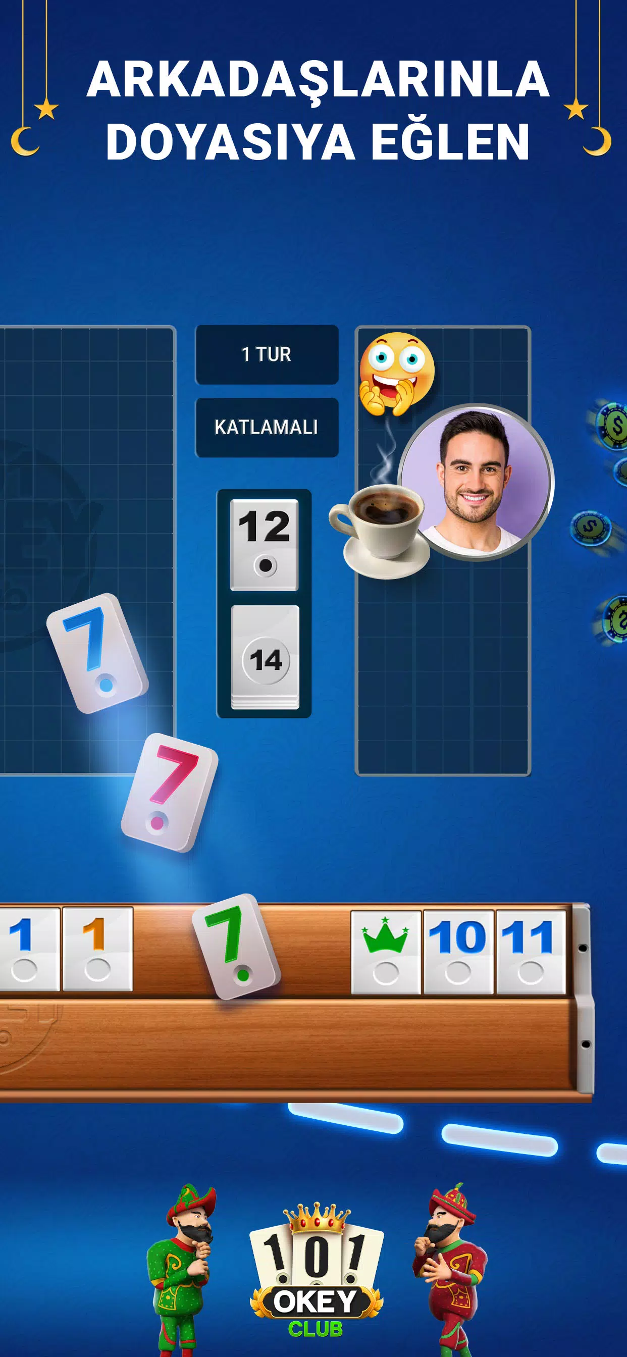 101 Okey VIP俱乐部：百场比赛