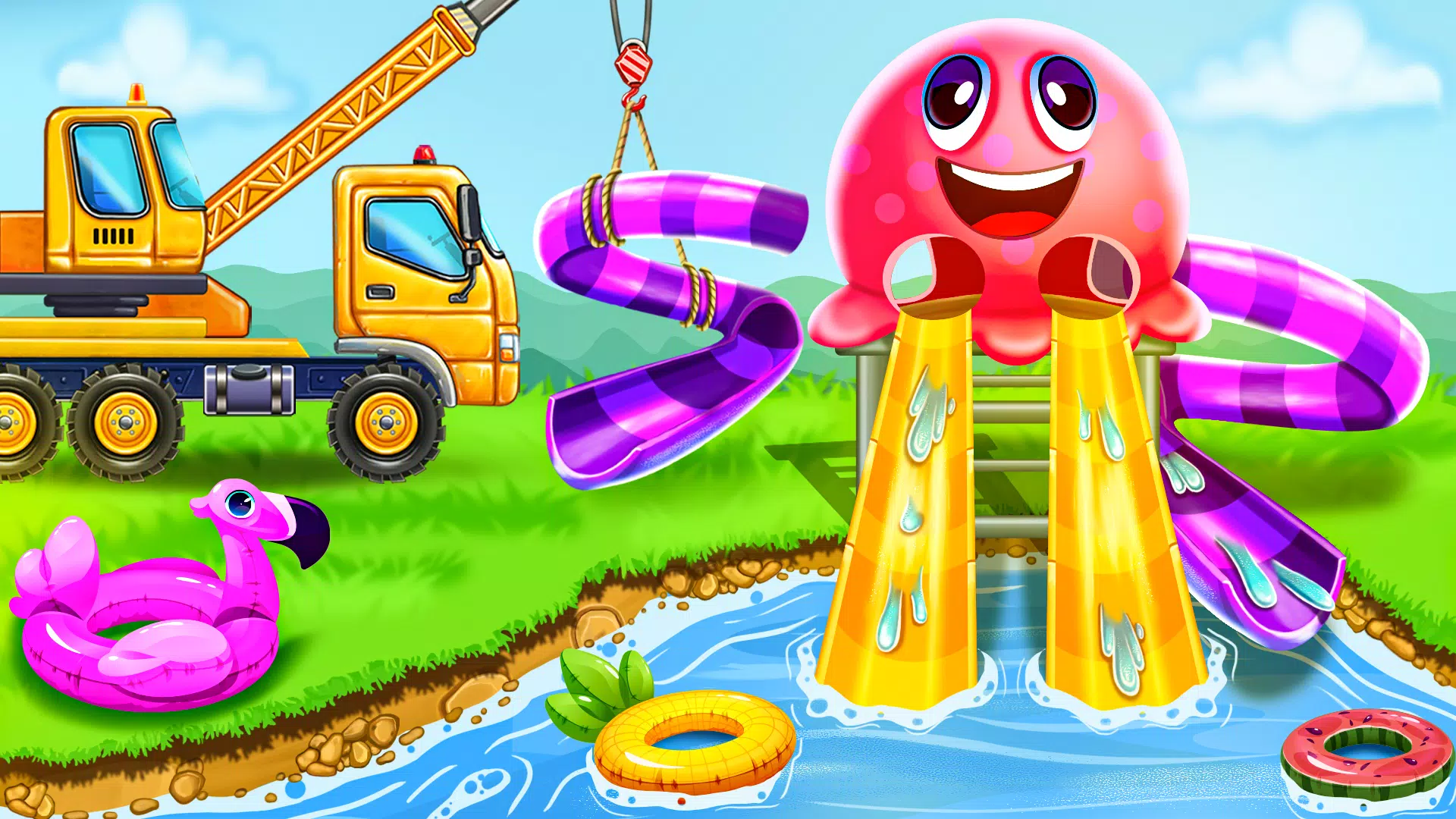 儿童卡车游戏 - 建造者 儿童卡车游戏 - 建造者