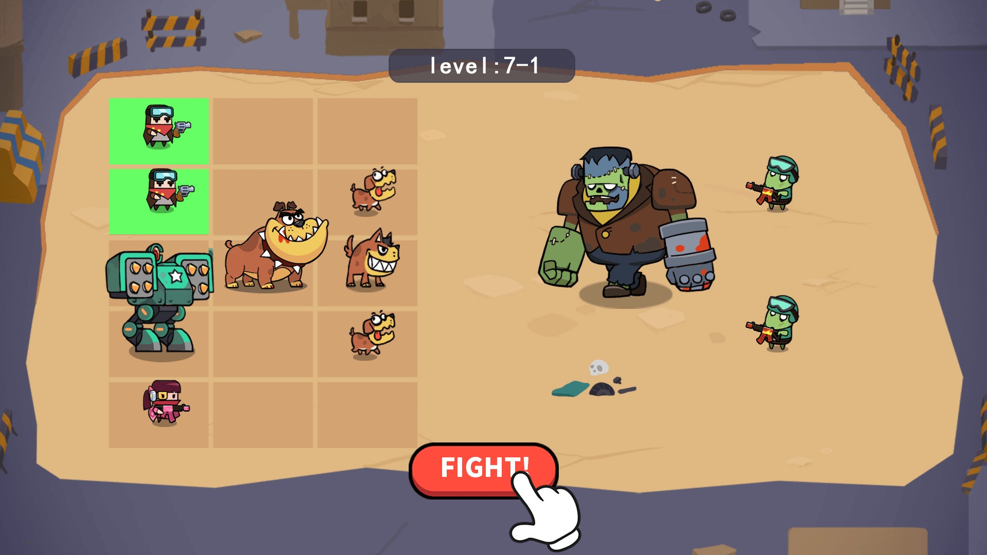 合并幸存者:疯狂战斗