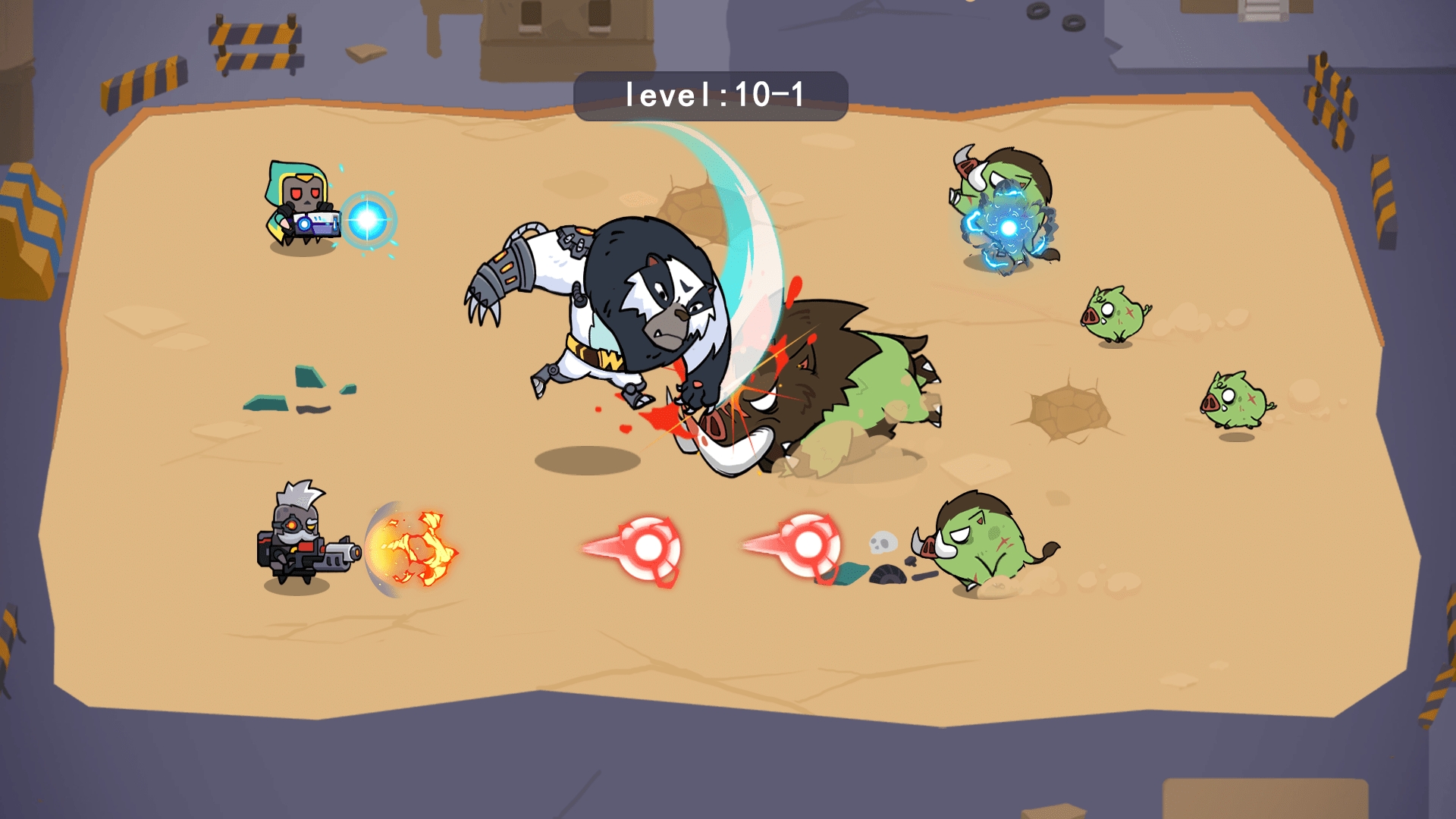 合并幸存者:疯狂战斗