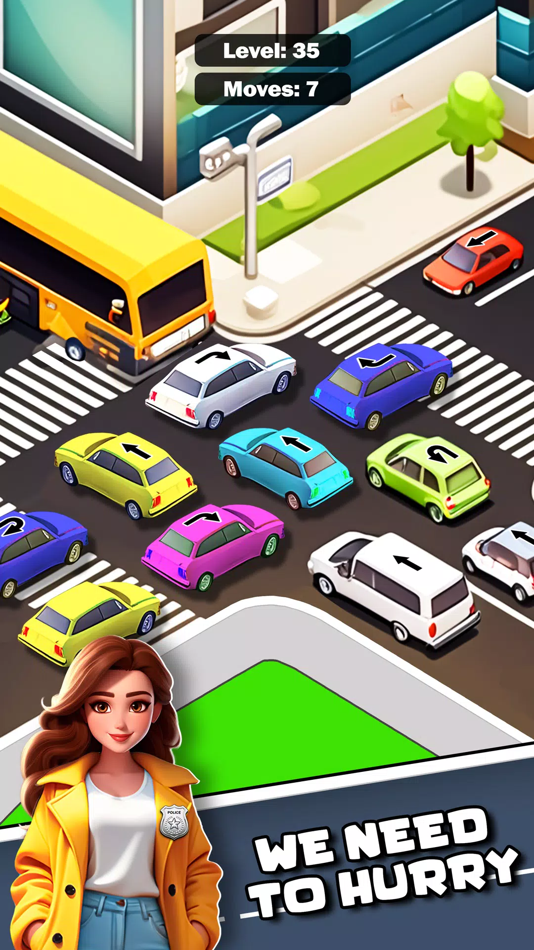 汽车滑块：清除道路