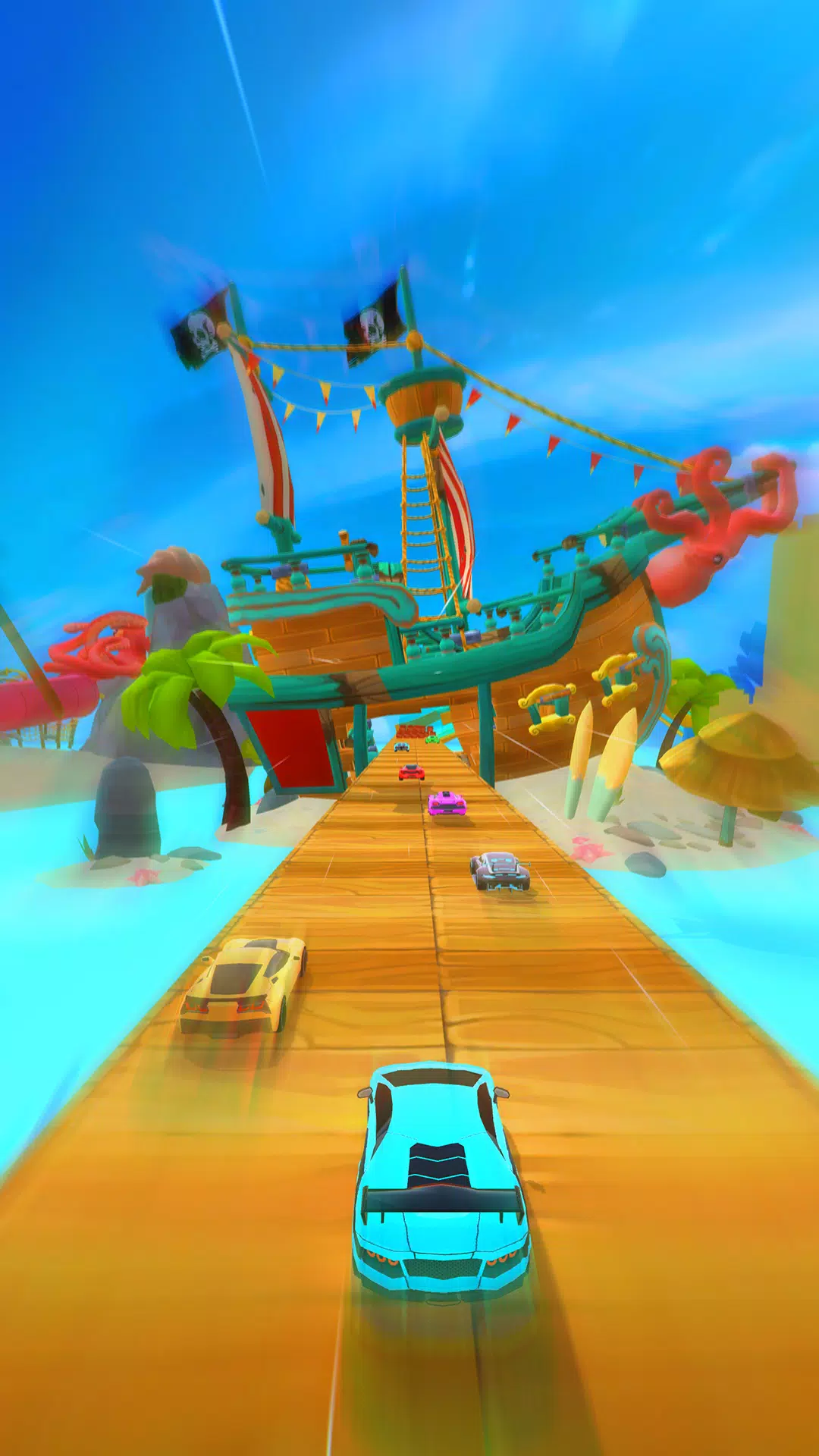 霓虹灯汽车3D：赛车