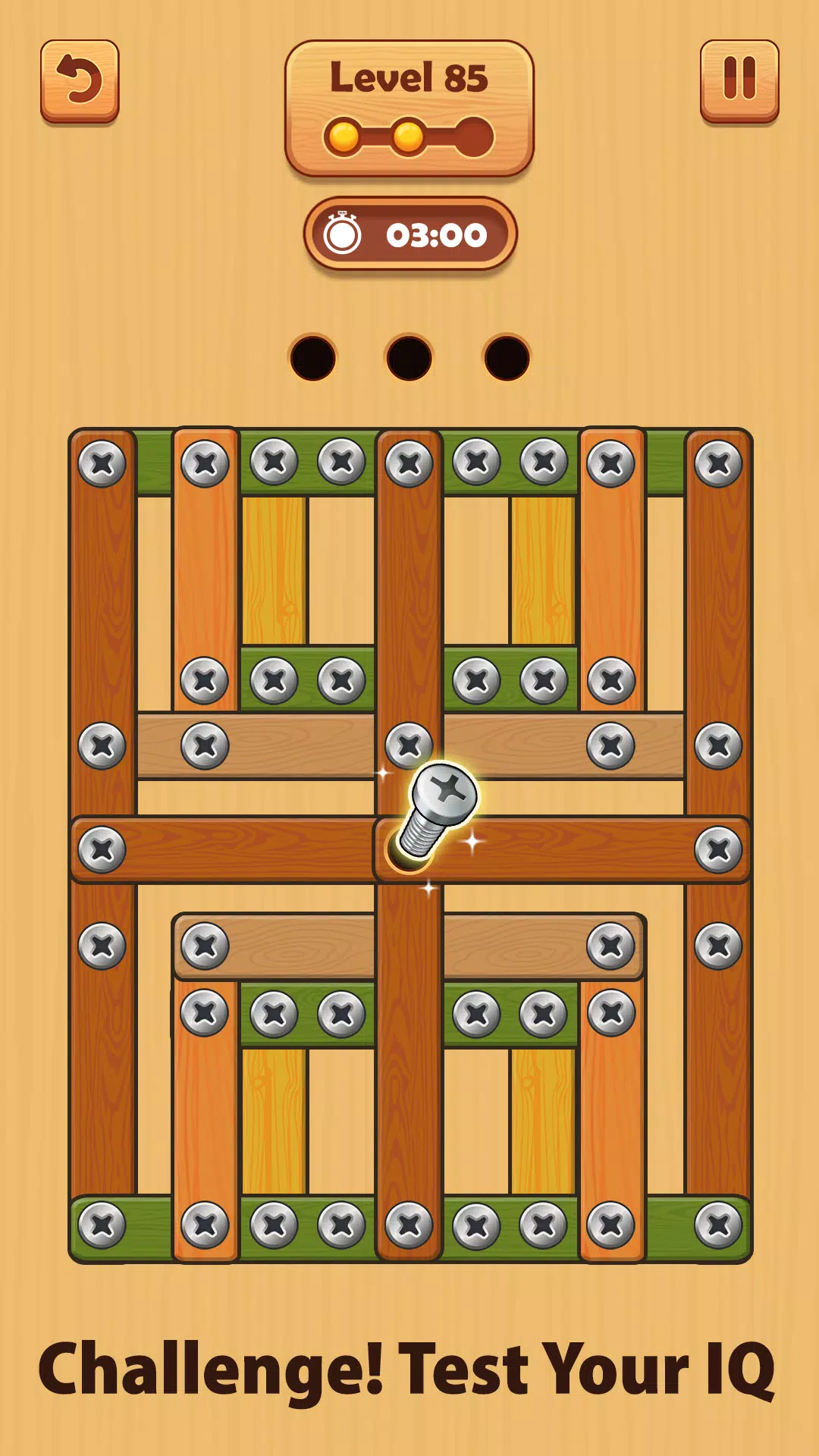 木制螺母和螺栓